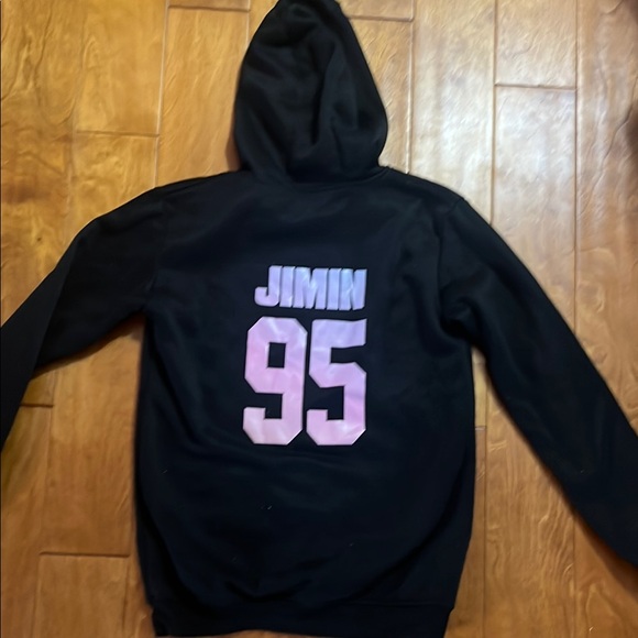 BTS Black Hoodie with Logo - Picture 6 of 6